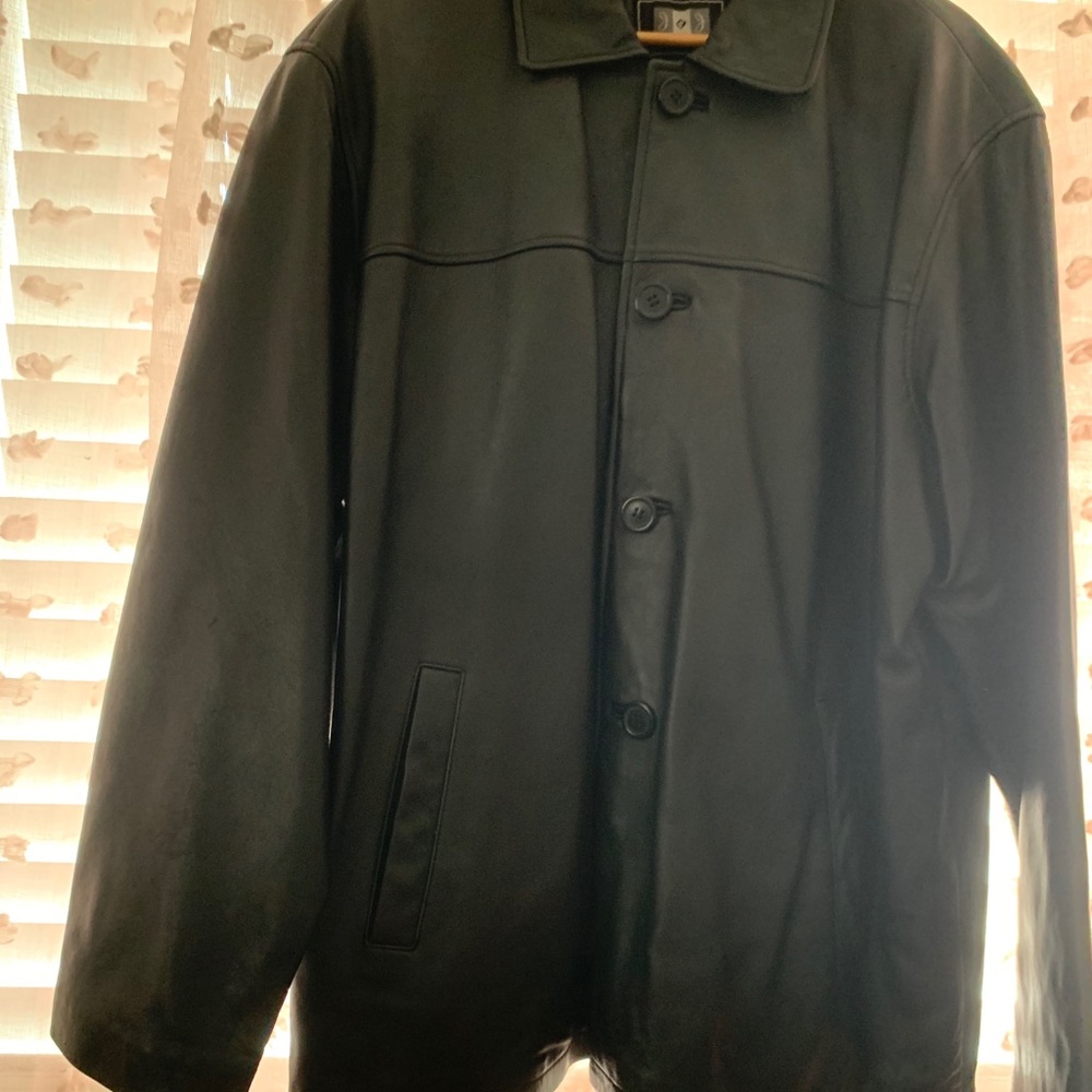 Leather jacket